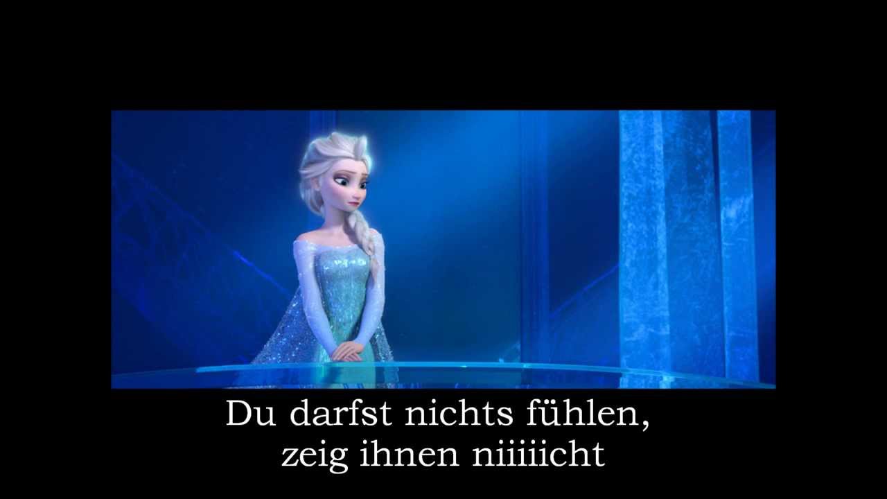 (German) Frozen- Let It Go | Cover By Julia Koep | Lyrics