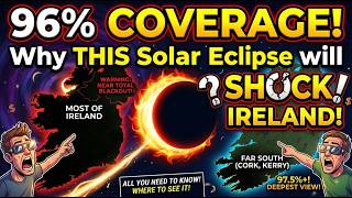 96% COVERAGE! Why THIS Solar Eclipse will Shock Ireland!