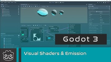 Godot 3 - Visual Shaders and Emisson