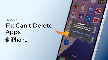 Hoe los ik het probleem op dat ik geen apps op de iPhone kan verwijderen?