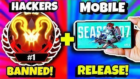 Apex PREDATORS BANNED for HACKING/BOOSTING Season 7 Apex + Apex Legends Mobile RELEASE DATE...