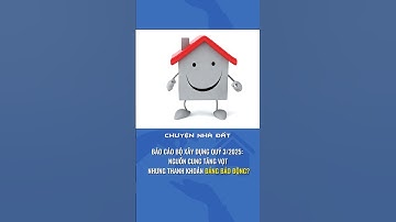 BÁO CÁO BỘ XÂY DỰNG QUÝ 3/2025: NGUỒN CUNG TĂNG VỌT NHƯNG THANH KHOẢN ĐÁNG BÁO ĐỘNG?