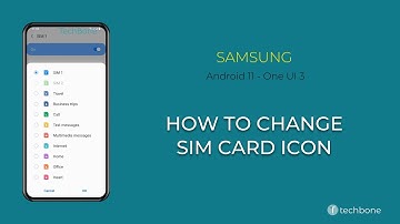 How to Change SIM card Icon - Samsung [Android 11 - One UI 3]