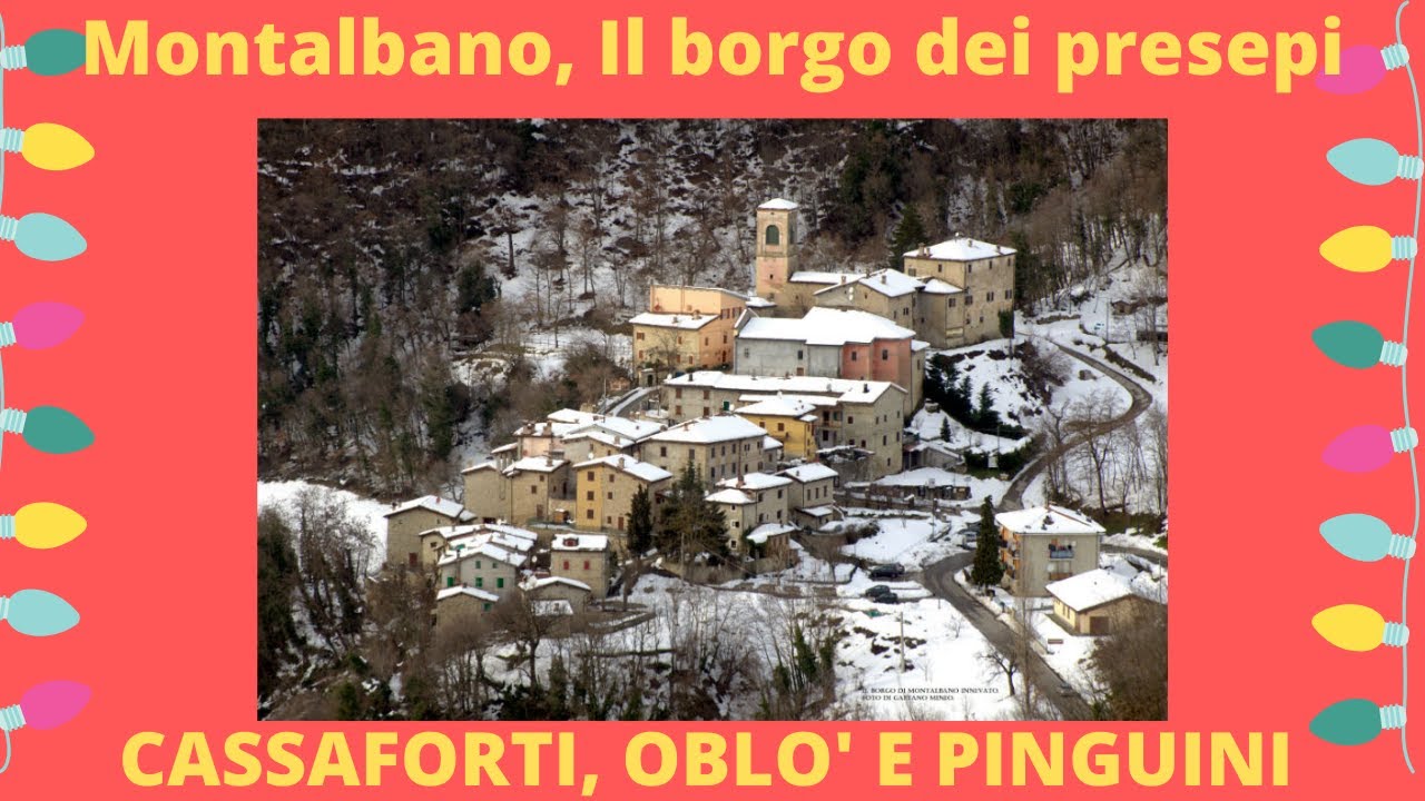 Montalbano di Zocca, il borgo dei presepi