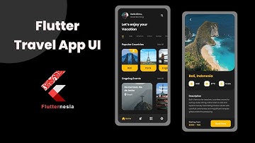 Travel App - Flutter UI - Speed Code