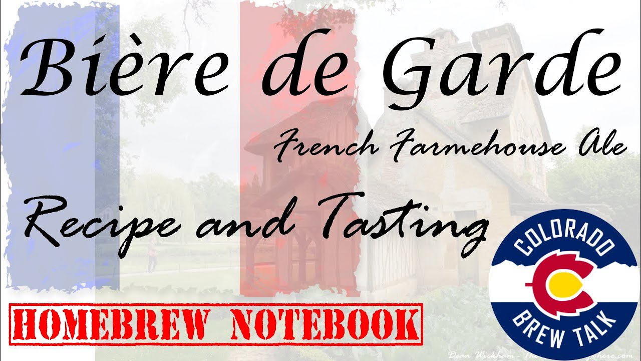 Homebrewed Biere De Garde Recipe and Review - YouTube