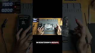 Laptop mati short 19volt #laptoprepair #repair #servislaptop #electronicsrepair