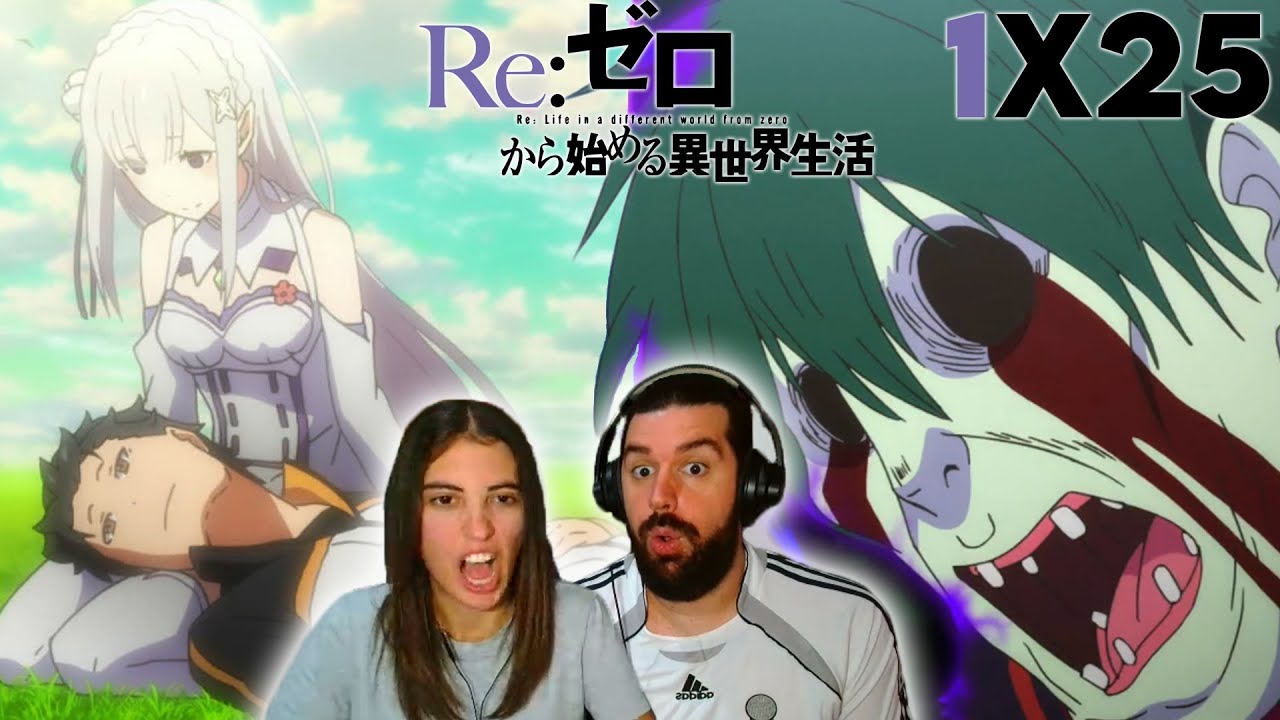 Re Final Machine ¡EL FINAL DE LA PRIMERA TEMPORADA! - REACCIÓN 1X25 RE:ZERO - YouTube