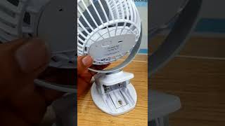Bajaj mini personal portable table and wall fan 949 ⚡⚡4 hours battery backup #shortsvideo #viral