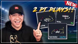 HOW TO SCORE WITH THE NEW 2PT PLAYS!! MADDEN MOBILE 24 TIPS & TRICKS!!