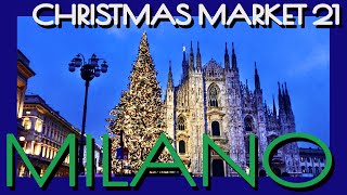 MILAN CHRISTMAS MARKET 2021! | RINASCENTE, GALLERIA | MERCATINO DI NATALE IN DUOMO |  EP20