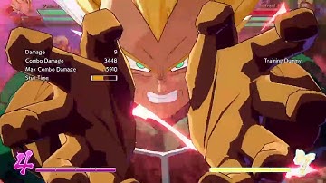 DRAGON BALL FighterZ Vegeta Ki Blast Loop