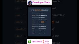 Famous 📝 Top 10 HTML Formatting Elements: Mastering Text Styles 🎨 (2025) Profile