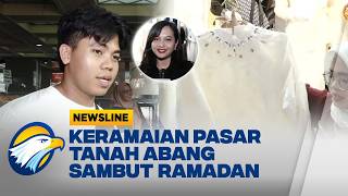 H-1 Ramadan, Warga Mulai 'War' Baju Lebaran di Pasar Tanah Abang - [Newsline]