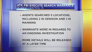 ATF, FBI Execute Search Warrants