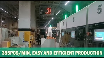 CARTON BOX FLEXO FOLDER GLUER PINLONG CORRUGATED PACKAGING MACHINERY