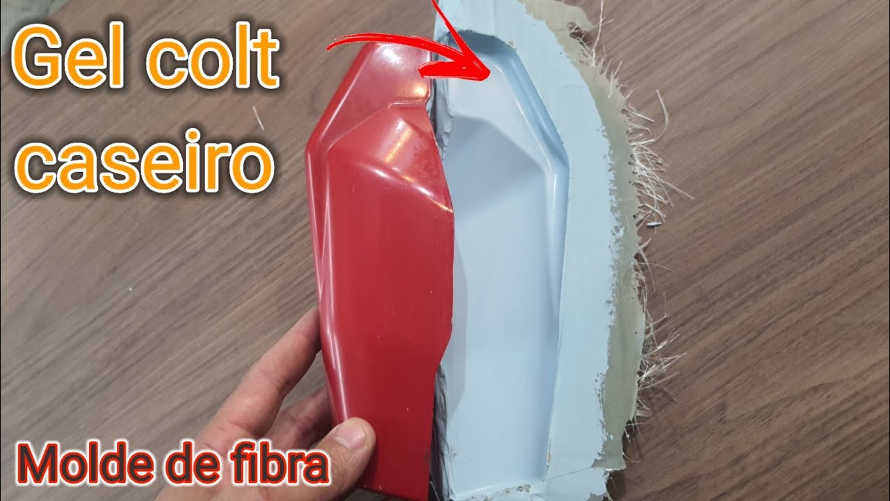 Fazendo gel coat caseiro,  para molde de fibra de vidro