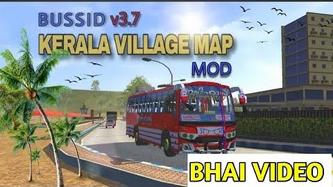 Latest New City Map Mod Bussid 3.7 - Kerala Village Longest  Map Mod For Bus simulator Indonesia
