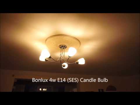 Bonlux 5-Pack 4W E14 SES LED Dimmable Filament Bulbs Bonlux 5-Pack 4W E14 SES LED Dimmable Filament Bulbs