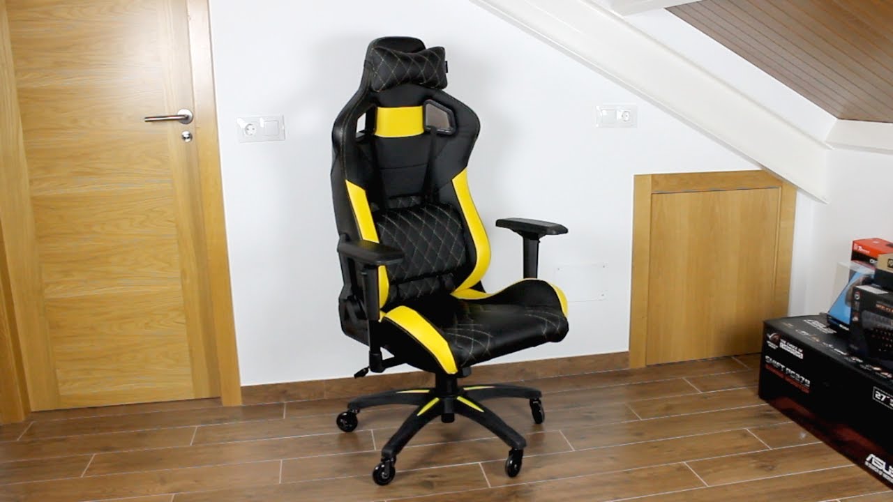 review: Nueva Silla Gaming, Corsair Race T1, 2017