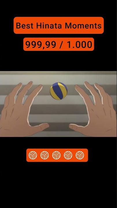 Story WA Anime Haikyuu - Best Hinata Moments - Anime Haikyuu 🏐 🏐 🏐 #Shorts