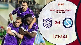 Sumqayıt 2:1 Səbail | Misli Premyer Liqası, 34-cü tur | İCMAL