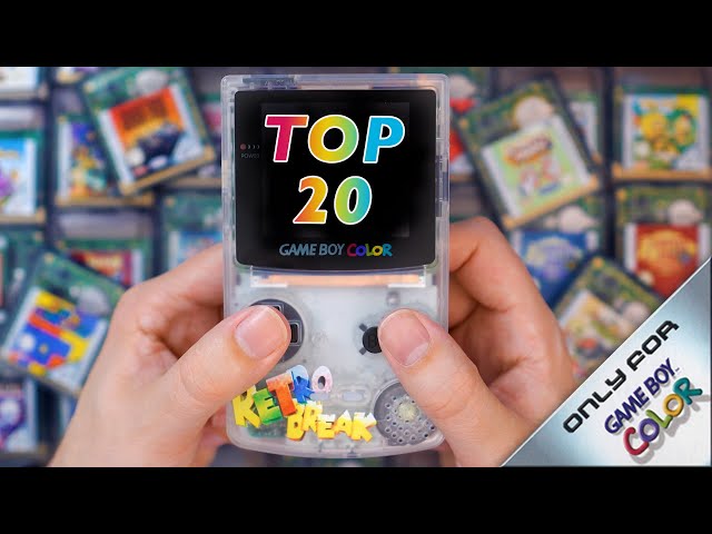 Top 20 Game Boy Color Exclusive Games! - YouTube