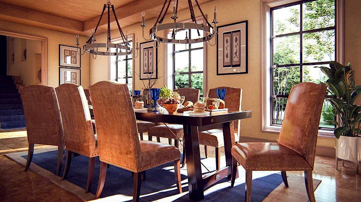 LUMION 8 RENDERING TUTORIALS #29 DININGROOM