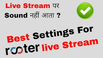 How To Fix Rooter Game Sound Issue While Live Stream