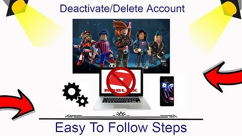 Hoe deactiveer/verwijder ik mijn Roblox-account?