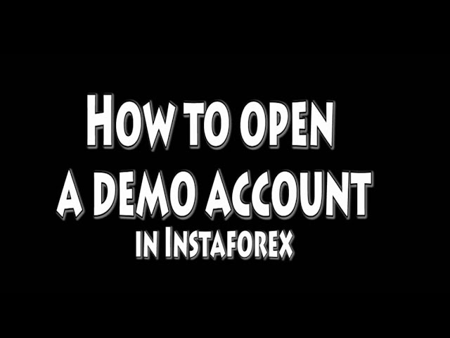 instaforex bejelentkezési demo fiók