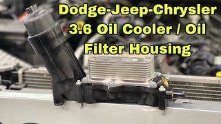3.6 Pentastar Oil Cooler Replacement In 10 Minutes