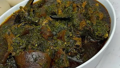 How I Cooked fried  Afang Soup Like a Pro | Calabar Style Recipe