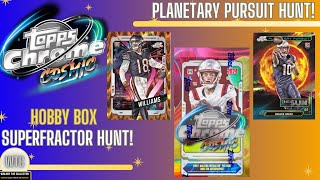 2024 TOPPS CHROME COSMIC FOOTBALL - SUPERFRACTOR & PLANETARY PURSUIT HUNTING!