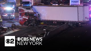 Drivers facing delays on I-80 in New Jersey after fiery crash overnight