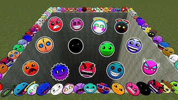 Lobotomy Dash Geometry Dash Nextbots Family FALL into HOLE Chasing me Gmod