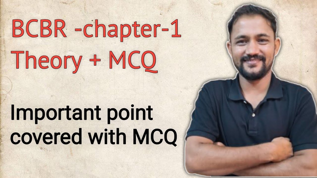 BCBR chapter - 1 Introduction to Health Research I mcq of chapter 1