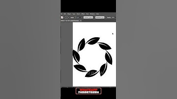 how to make leaf logo in illustrator #shorts #illustrator #logo #design