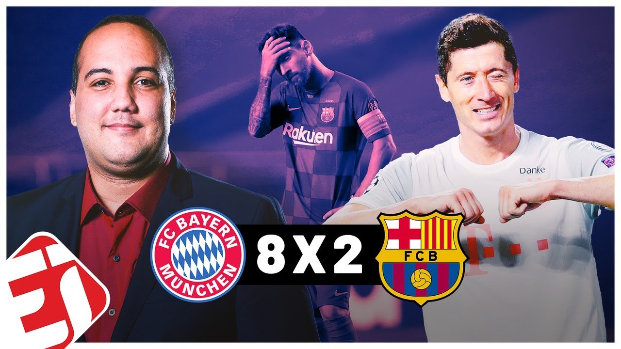 Bayern de Munique 8 x 2 Barcelona - Melhores Momentos - Quartas de ...
