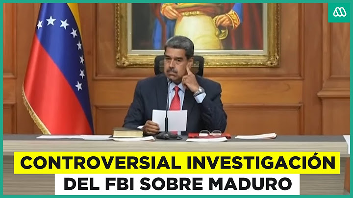 Controversial investigación: FBI indaga que Maduro utilizaría al Tren de Aragua