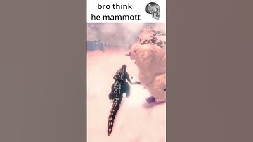 bro fr think he mammott #kaijuuniverse #mysingingmonsters #mammott #shorts
