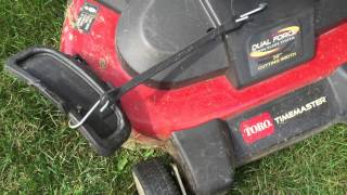 Toro timemaster kill switch replacement and update and shout out to Johnny Mow