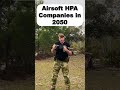 Airsoft Hpa companies in 2050 be like.... #shorts