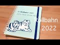 ロルバーンダイアリー2022!! サイズ比較 Rollbahn diary 手帳