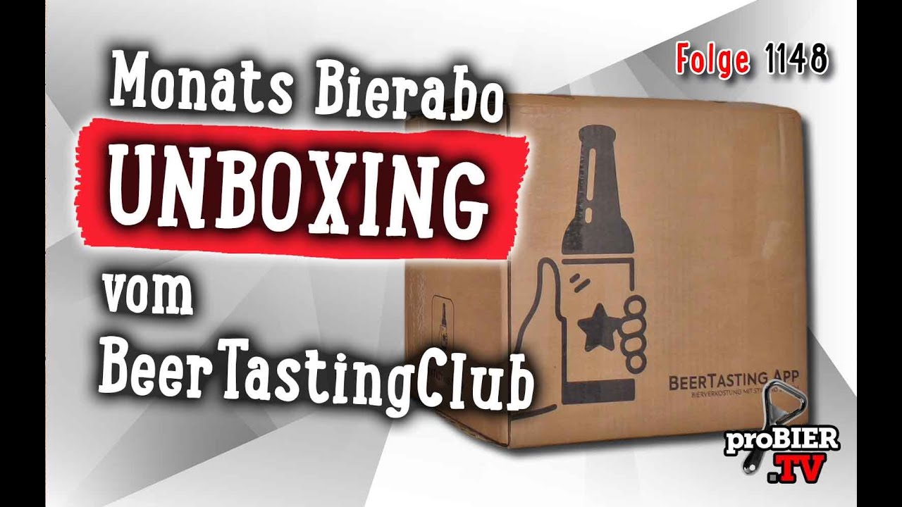 UNBOXING| Beertasting Club Bierabo | proBIER.TV - Craft Beer Review 