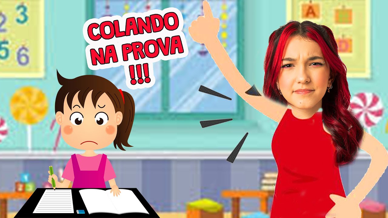 VIREI UMA PROFESSORA MUITO BRAVA NA ESCOLA (High school) | Família Luluca