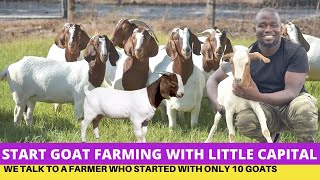How To Start GOAT FARMING With Little Capital And GROW BIG