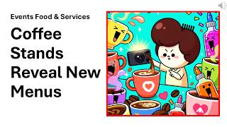 How Do Coffee Pop-Up Stands Reveal New Menu Items News