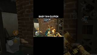 EASY 1v4 CLUTCH🔥 #codm #codmobile #chillmoments #callofdutymobile #codmobileclips
