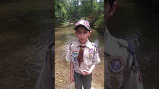 Practicing outdoor code and leave no trace principles